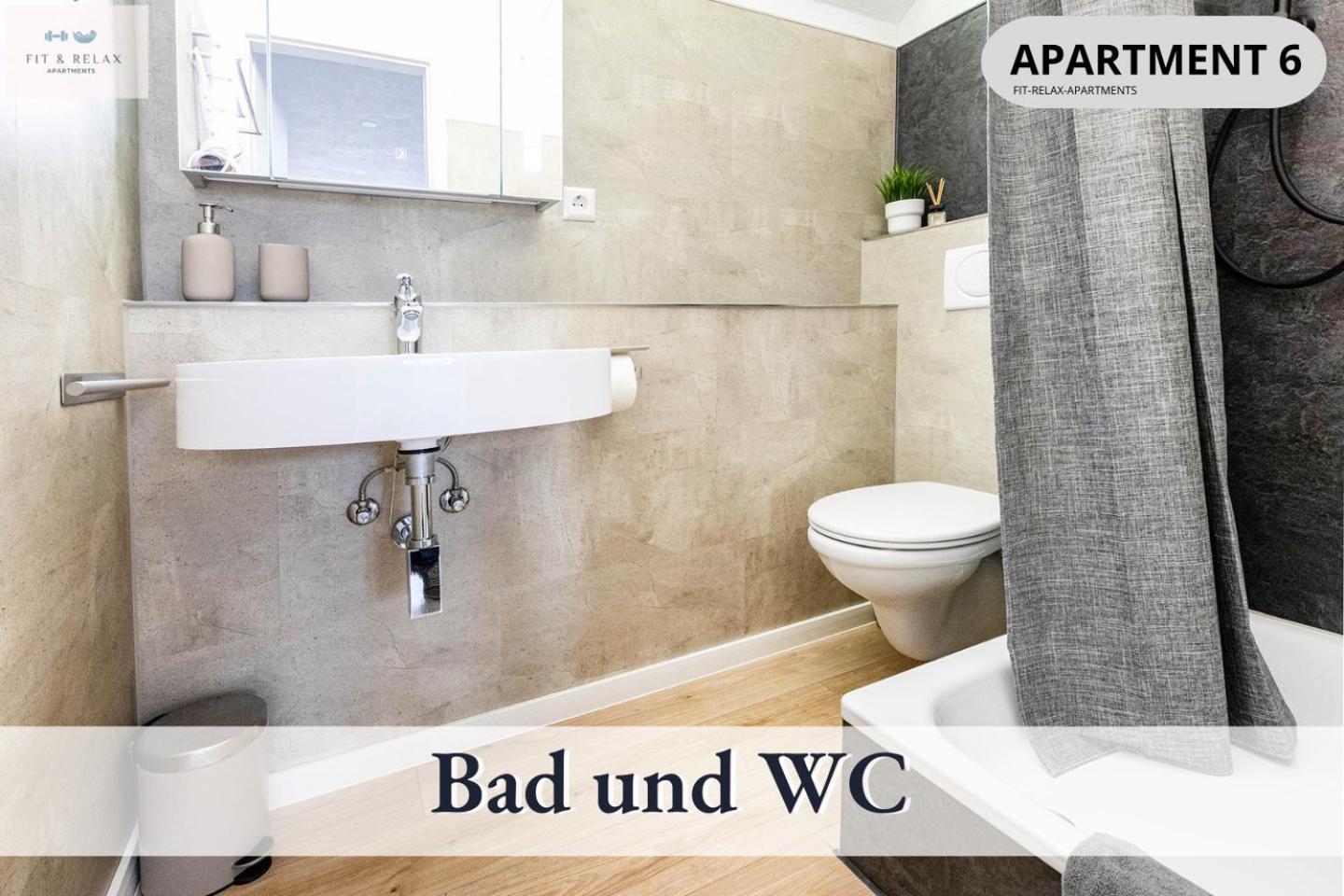 Fit-Relax Apartments Meersburg Mit Eigenem Sportstudio ภายนอก รูปภาพ